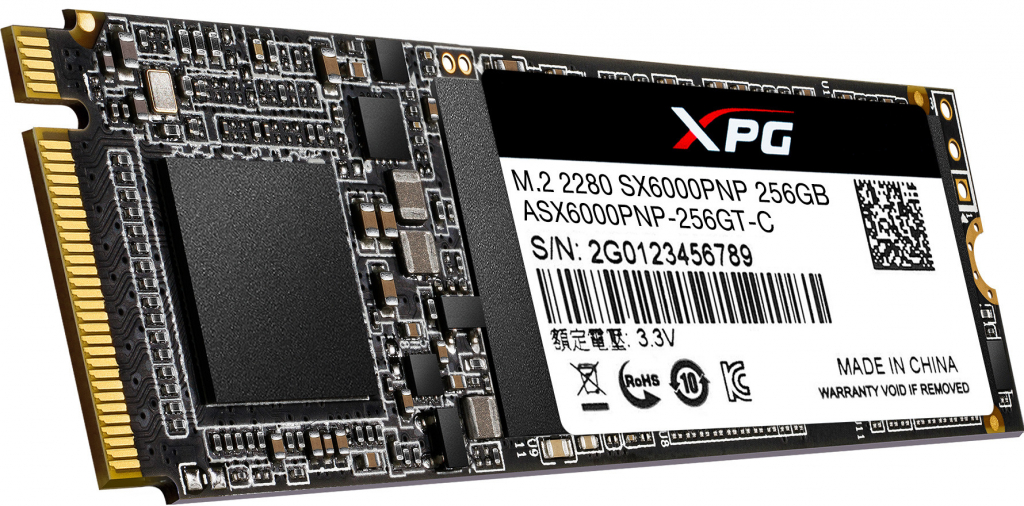 ADATA XPG SX6000 Pro 256GB, ASX6000PNP-256GT-C