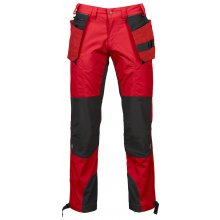 Projob 3520 Pracovní kalhoty do pasu pružné Červená
