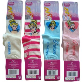 Krásné originální dětské ponožky Disney princezny pro holky