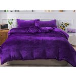 Xpose povlečení mikroplyš JORGA tmavě fialová 140x200 70x90 – Zboží Dáma
