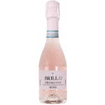 Brilla! Prosecco Spumante Rosé Extra Dry DOC 11% 0,2 l (holá láhev) – Zboží Mobilmania