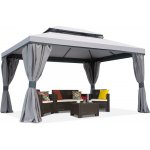 Garden Point GAP240 Valencia 3x4x3 m Grey se závěsy – Zbozi.Blesk.cz