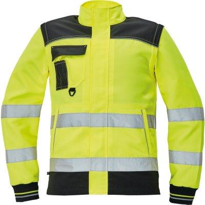 Cerva Knoxfield HI-VIS WINTER PILOT zimní reflexní bunda žlutá – Zboží Mobilmania