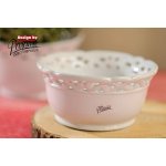Krajka miska bílá 16 cm – Hledejceny.cz