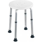 Wenko Secura stolička do sprchy bílá/šedá 45,5 cm, 57,5 cm, 45,5 cm – Zboží Dáma