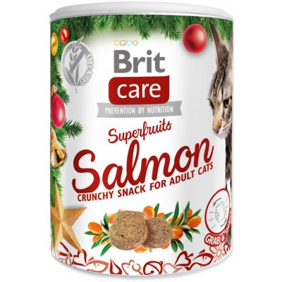 Brit Care Cat Snack Christmas Superfruits pamlsek 100 g – Zboží Mobilmania