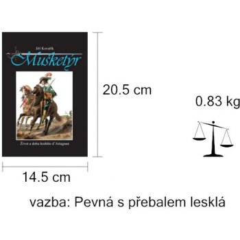 Mušketýr - Život a doba hraběte d´ Artagnan - Kovařík Jiří