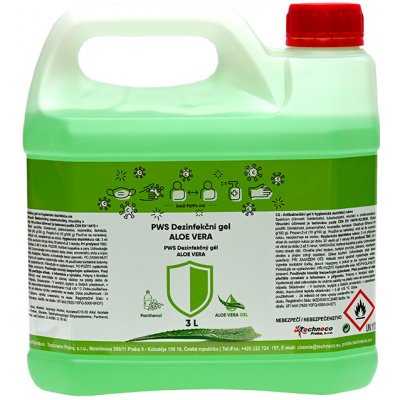 Techneco dezinfekční gel Aloe vera virocid 3 l – Zbozi.Blesk.cz