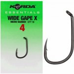 Korda Háčky Essentials Wide Gape X Barbed 10ks Vel. 4 – Zboží Mobilmania