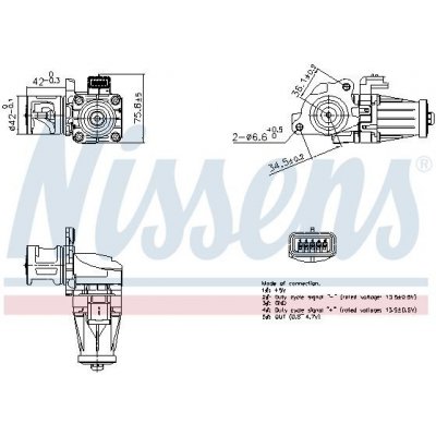 AGR-Ventil NISSENS 98376 – Hledejceny.cz