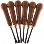 TOHOSHA Sada řezbářských japonských dlát z kalené oceli 6ks 408/52B6 – Zboží Mobilmania