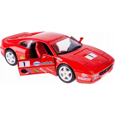 Bburago Ferrari Racing F355 Challenge červená 1:24 – Hledejceny.cz