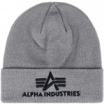 Alpha Industries 3D Beanie Grey Heather – Hledejceny.cz