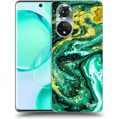 Pouzdro Picasee ULTIMATE CASE Honor 50 5G - Green Gold