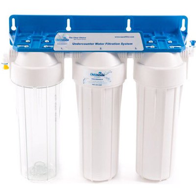 AQUAfilter 3-stupňový základní filtr na vodu FP3-2 – Zboží Mobilmania