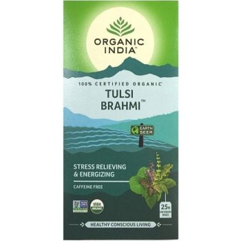 Organic India Tulsi Brahmi Tea 25 x 2 g