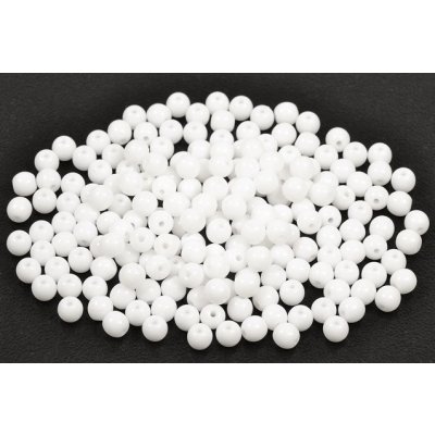 Glass beads, s.r.o. Mačkané kulaté korálky - 4 mm 03000 Balení: 60ks – Hledejceny.cz