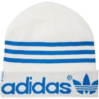 adidas zimní čepice AC BEAN LOGO P bílá