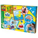SES CREATIVE Moje první umělecké dílo kreativní set prstové barvy s doplňky – Zboží Dáma