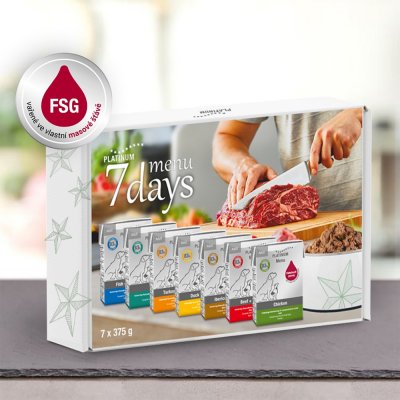 Platinum Natural 7days Menu box 7 x 375 g – Zboží Mobilmania