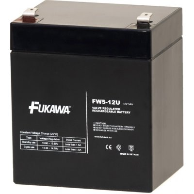 FUKAWA FW5-12U 12V 5Ah – Zbozi.Blesk.cz