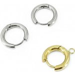 Kruhové náušnice 304 13-15x2,5mm - 1Ks - 8 mm / Ne / Nerez SL – Hledejceny.cz