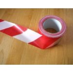Magg Výstražná páska 70 mm x 500 m červeno-bílá – HobbyKompas.cz