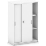 Mirelli, Skříň zasouvací 800 x 400 x 1200 mm, bílá – Sleviste.cz