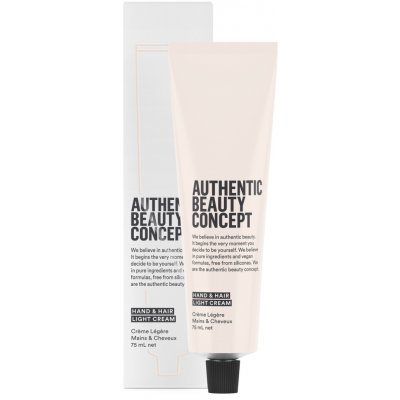 Authentic Beauty Concept Hand & Hair Light Cream 75 ml – Hledejceny.cz