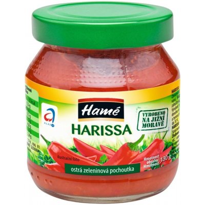 Hamé Harissa ostrá zeleninová pochoutka 130 g – Zboží Dáma