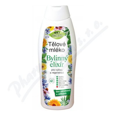 BIO BIONE Bylinný elixír Tělové mléko 500 ml – Zboží Dáma