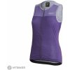 Cyklistický dres Dotout Glory dámsky violet/melange light grey