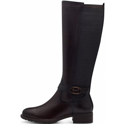 Tamaris 1-25618-43-342 Dámské kozačky mahogany – Zboží Dáma