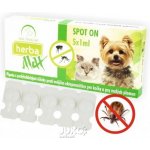 Herba Max Spot-on pro psy kočky do 15 kg 5 x 1 ml – Zboží Dáma Herba Max Spot-on pro psy kočky do 15 kg 5 x 1 ml – Zboží Dáma