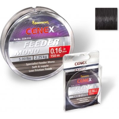 Browning na feeder Cenex Feeder Mono 150 m 0,2 mm 3,4 kg – Zbozi.Blesk.cz