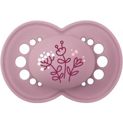 Mam ortodontický silikon dudlík original planet love girl lila pudrová – Zboží Dáma