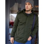 Blancheporte nepromokavá parka s kapucí s fleecem khaki – Zboží Mobilmania