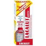 Lacalut Aktiv zubní pasta 75 ml + ústní voda 50 ml dárková sada – Zboží Mobilmania