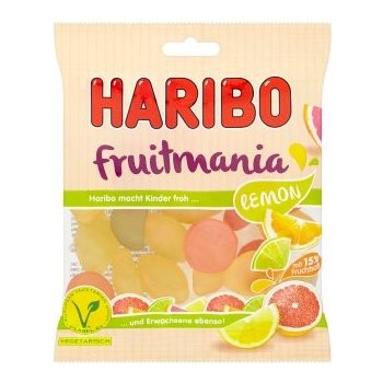 Haribo Fruitmania Lemon ovocné želé 85 g