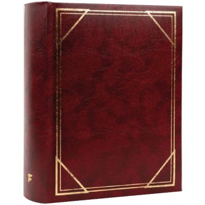 FANDY Fotoalbum 10x15 300 foto 2-up Vinyl 1 vínové – Zboží Živě