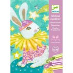 Djeco Obrázky z třpytek Zvířecí karneval – Hledejceny.cz