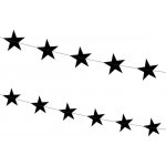 Závěsné dekorace “Hvězdy” ČERNÉ – Zboží Dáma