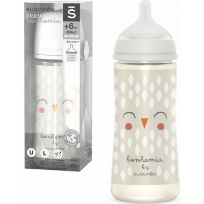 Suavinex láhev Bonhomia fyziologická SX Pro LF bílá 360 ml – Sleviste.cz