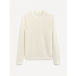 Celio Tepic pánský svetr white – Sleviste.cz