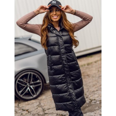 Bolf dámská prošívaná vesta B8021 černá – Zbozi.Blesk.cz