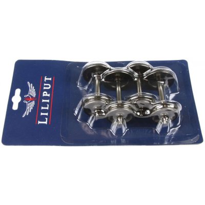 Liliput kovové dvojkolí na vagóny průměr 31mm 4 ks L999300 – Sleviste.cz