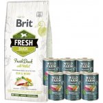Brit Fresh Duck with Millet Active Run & Work 12 kg – Zboží Dáma