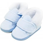 New Baby Kojenecké zimní capáčky modré – Zboží Dáma