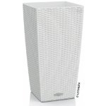Lechuza Cube Cottage Květináč Bílá 40 cm – Zboží Mobilmania