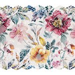 Takoy Elastická krajka 15 cm s potiskem botanical flora – Zboží Mobilmania